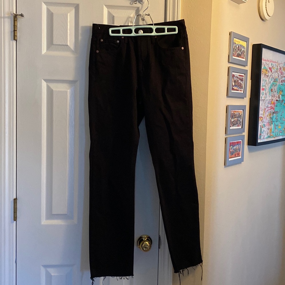 NWT High Rise, Straight Leg, Black, Gianni Bini Jeans - Size 29